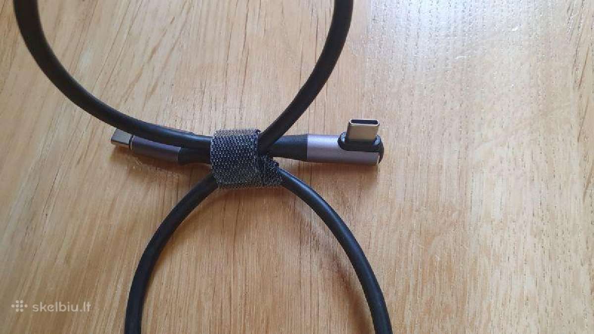 Usb kabelis Type C-type C, 0.5m, 90 laipsnių - nuotraukos Nr. 4