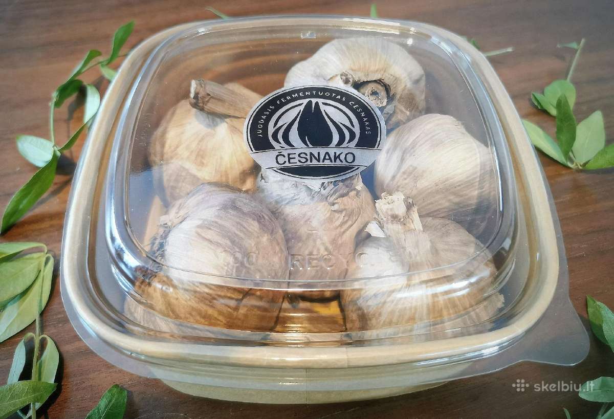 Juodasis fermentuotas česnakas 5, 6 arba 10 vnt. - nuotraukos Nr. 7