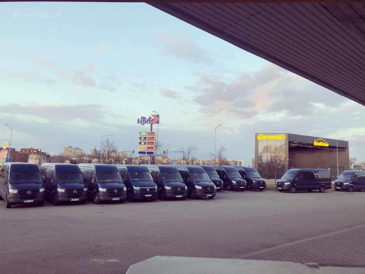 Naujų krovininių, keleivinių autobusiukų nuoma