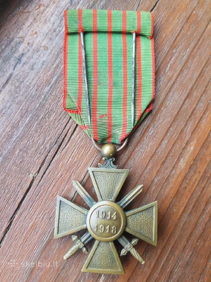 Karo kryžius 1914–1918 m. Prancūzija - nuotraukos Nr. 2