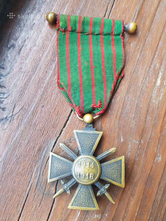 Karo kryžius 1914–1918 m. Prancūzija - nuotraukos Nr. 2