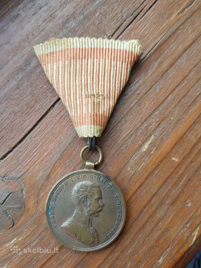 Medalis už drąsą. Austrijos-vengrijos Imperija.