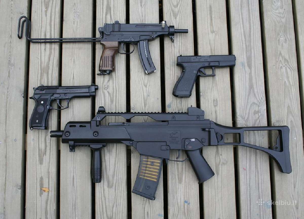 Airsoft ginklai, automatai, pneumatiniai šautuvai - nuotraukos Nr. 7