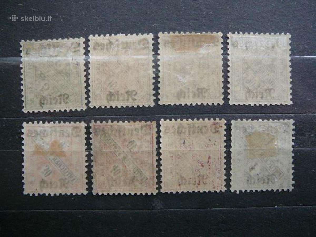 Dienstmarken Vokietija 1920 vdm57/4S - nuotraukos Nr. 2