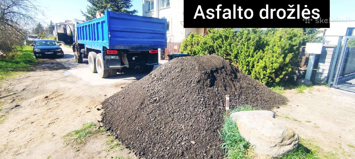 Frezuotas asfaltas, asfalto drožlės. - nuotraukos Nr. 10