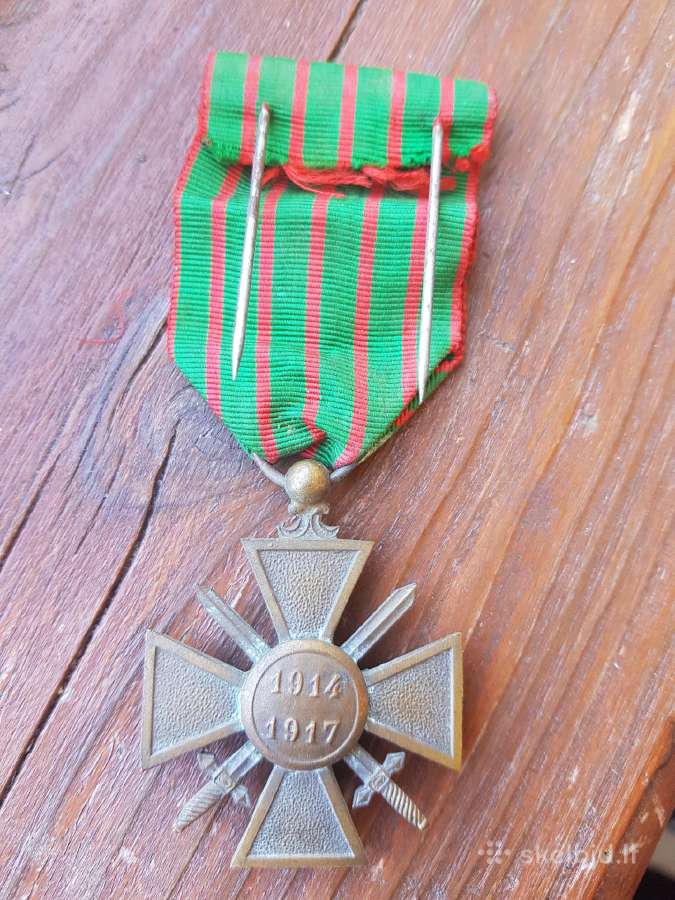 Karo kryžius 1914–1917 m. Prancūzija - nuotraukos Nr. 2