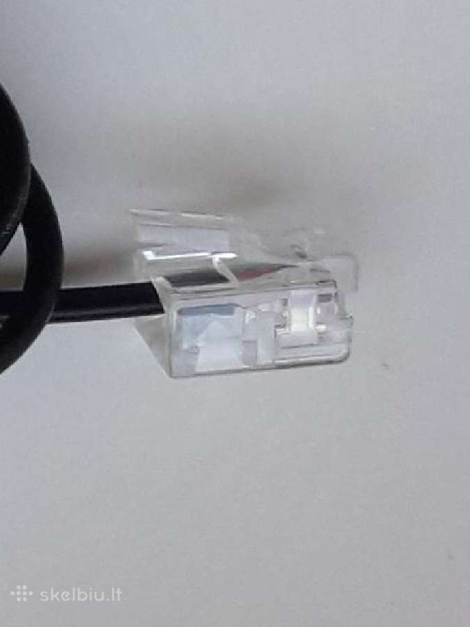 Dviejų gyslų laidas su plastikinėmis jungtimis - nuotraukos Nr. 2