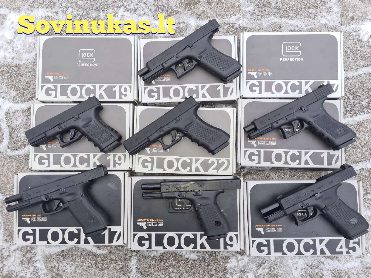 Airsoft ginklai,pistoletai,automatai, pneumatiniai - nuotraukos Nr. 18