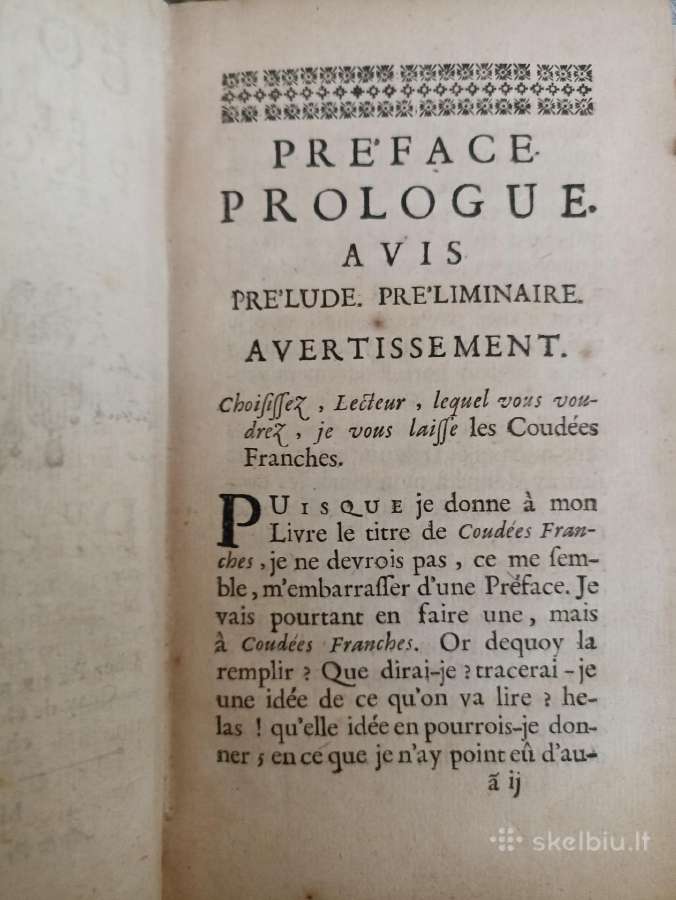 1712 metų prancūziška knyga - nuotraukos Nr. 2