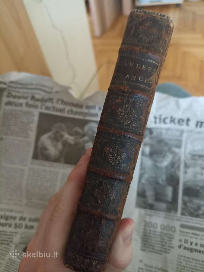1712 metų prancūziška knyga - nuotraukos Nr. 5