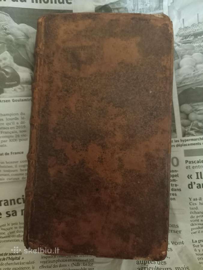 1712 metų prancūziška knyga - nuotraukos Nr. 6