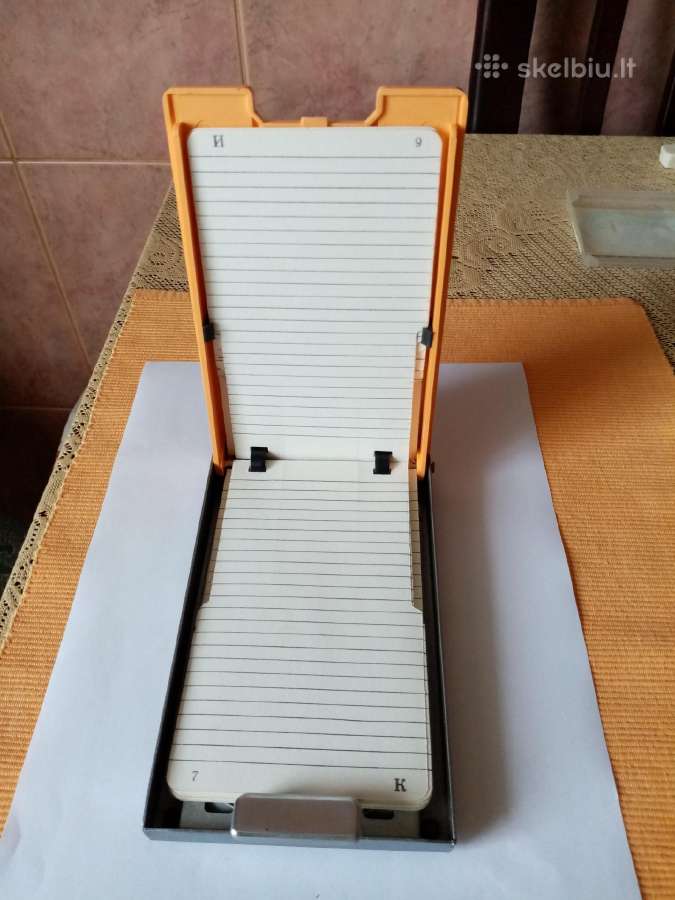 CcccccccccCCCP užrašų knygutė - Automatinė. Nenaud - nuotraukos Nr. 9
