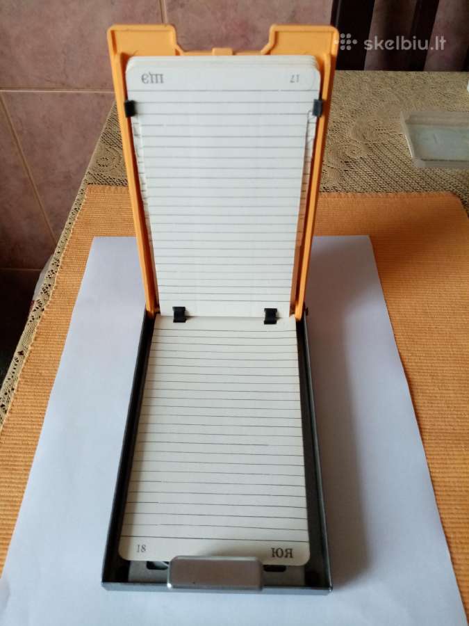 CcccccccccCCCP užrašų knygutė - Automatinė. Nenaud - nuotraukos Nr. 15