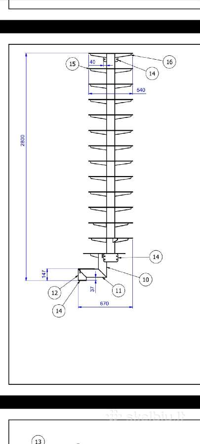 Metalinių laiptų karkasas - nuotraukos Nr. 3