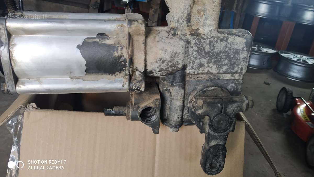 Mechaninės pavarų dėžės kulisė, atsarginio rato pa - nuotraukos Nr. 2