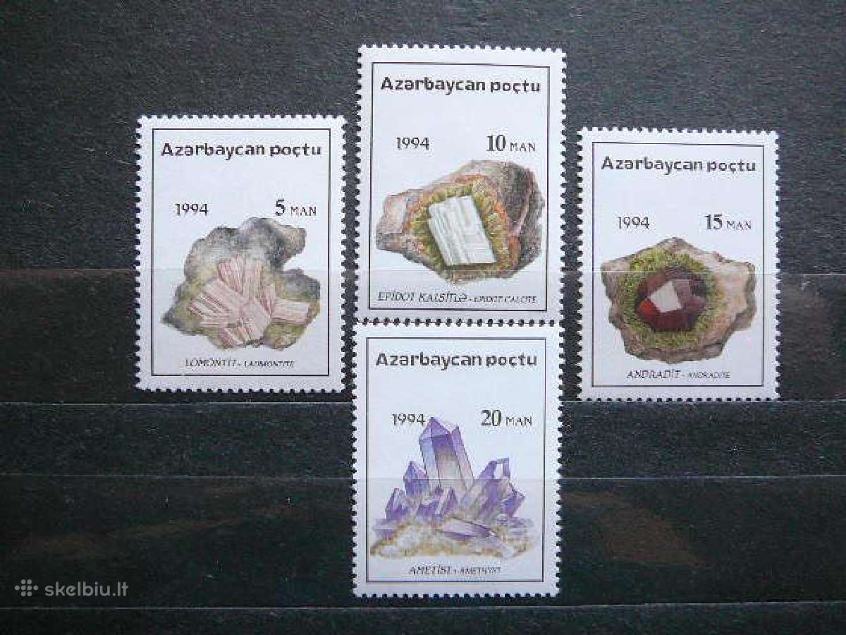 Mineralai Azerbaidzanas 1994 Mnh zz136