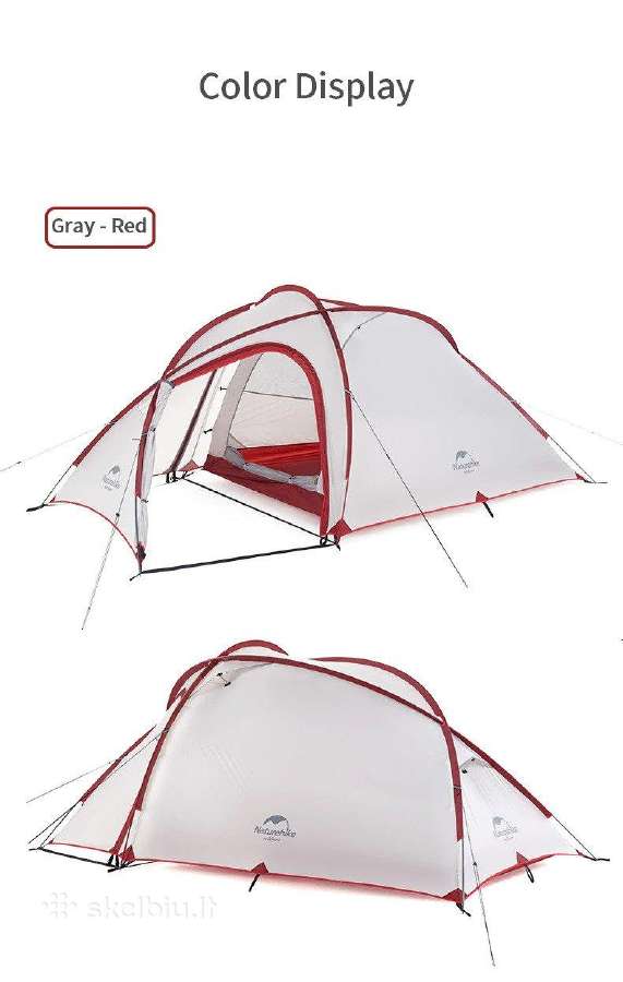 Turistinė palapinė Naturehike Hiby 3 - nuotraukos Nr. 14