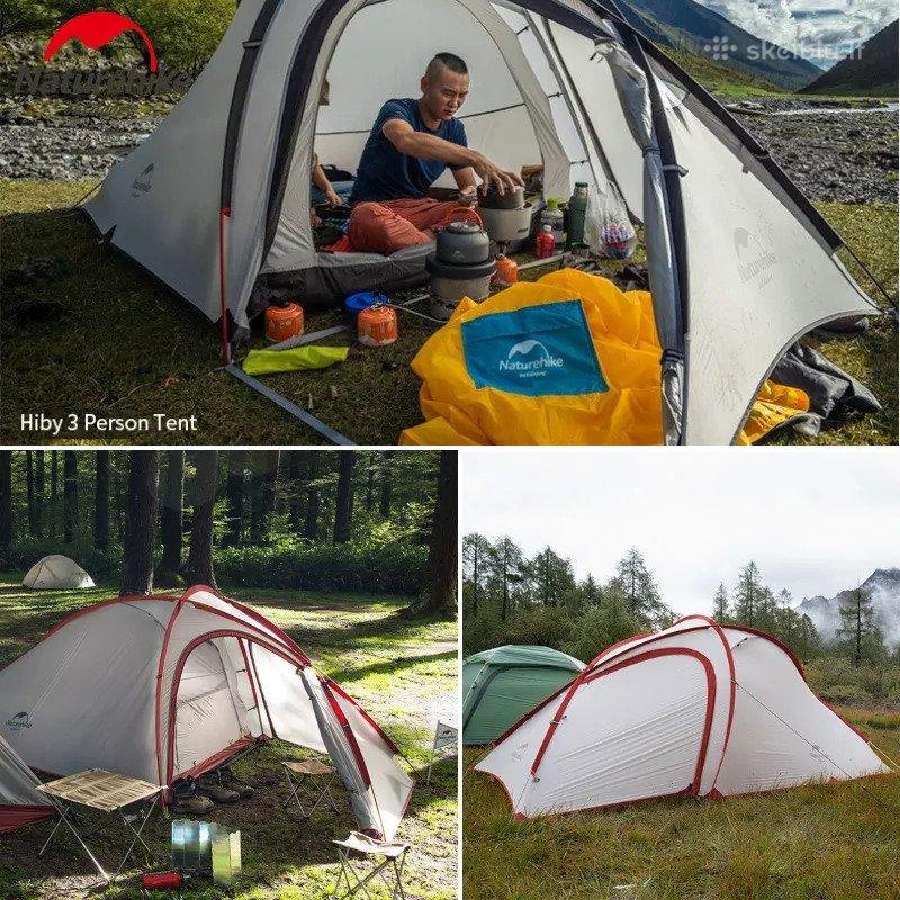 Turistinė palapinė Naturehike Hiby 3 - nuotraukos Nr. 19
