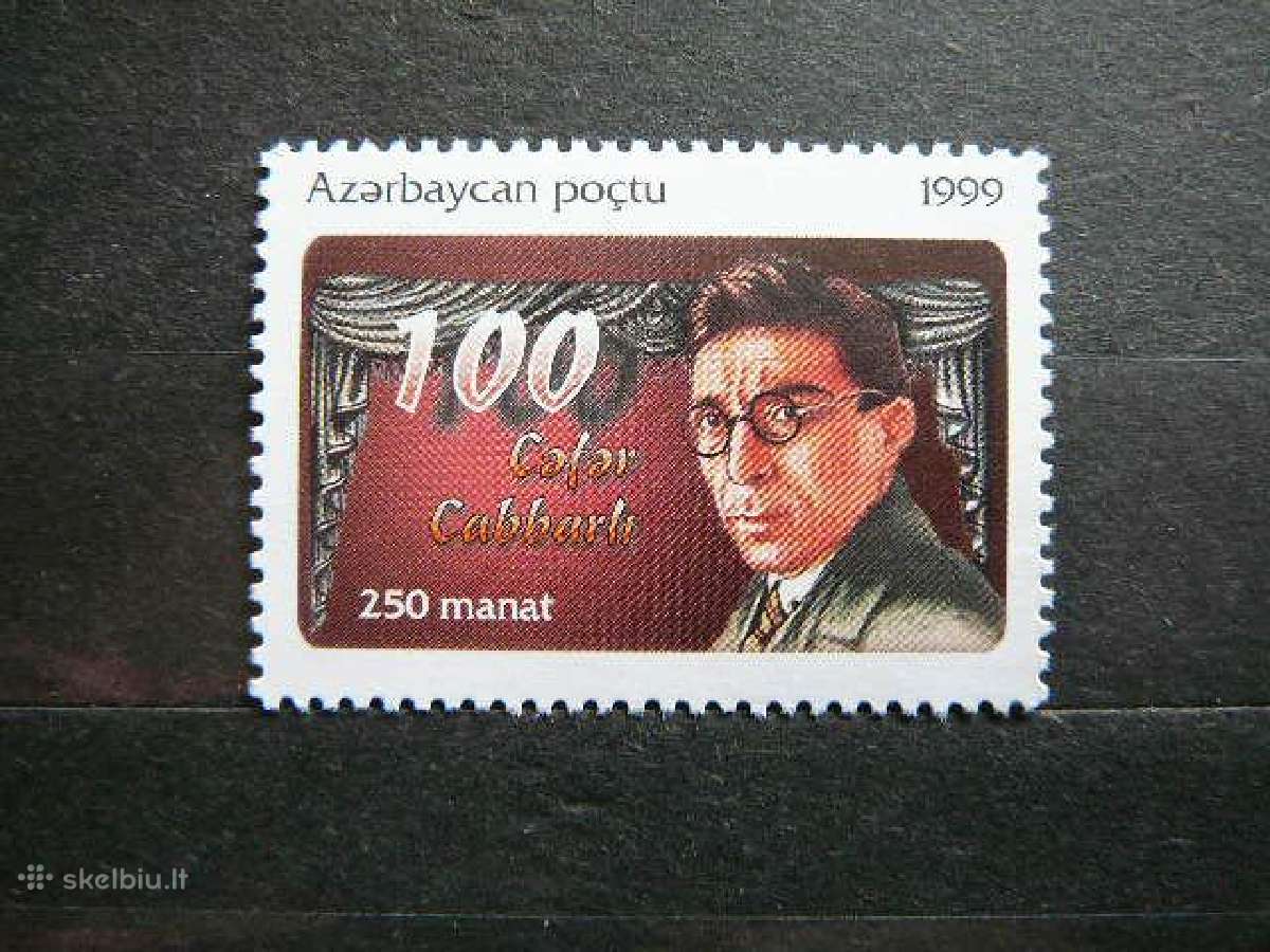 Dramaturgas Azerbaidzanas 1999 Mnh zz448