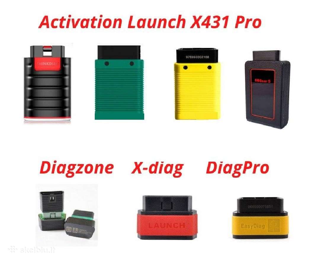 Launch X431 Taisikla - nuotraukos Nr. 2