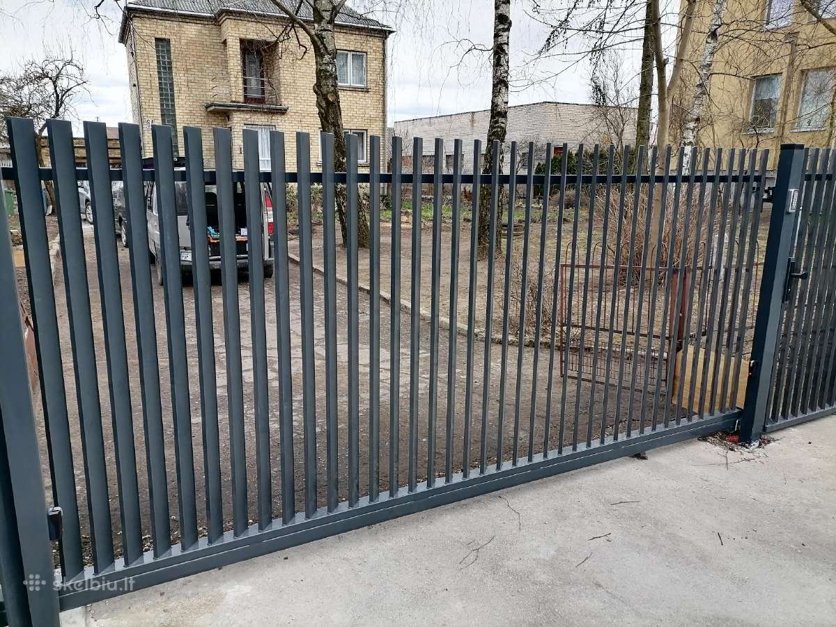 Metalinės tvoros,vartai, gamyba ir montavimas - nuotraukos Nr. 9