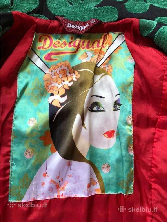 Desigual demisezoninis puspaltis S/m dydžio - nuotraukos Nr. 8