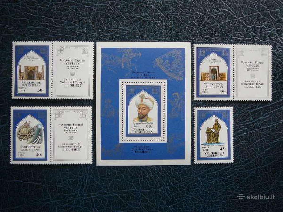 Architektura Astronomas Uzbekija 1994 Mnh uzb46