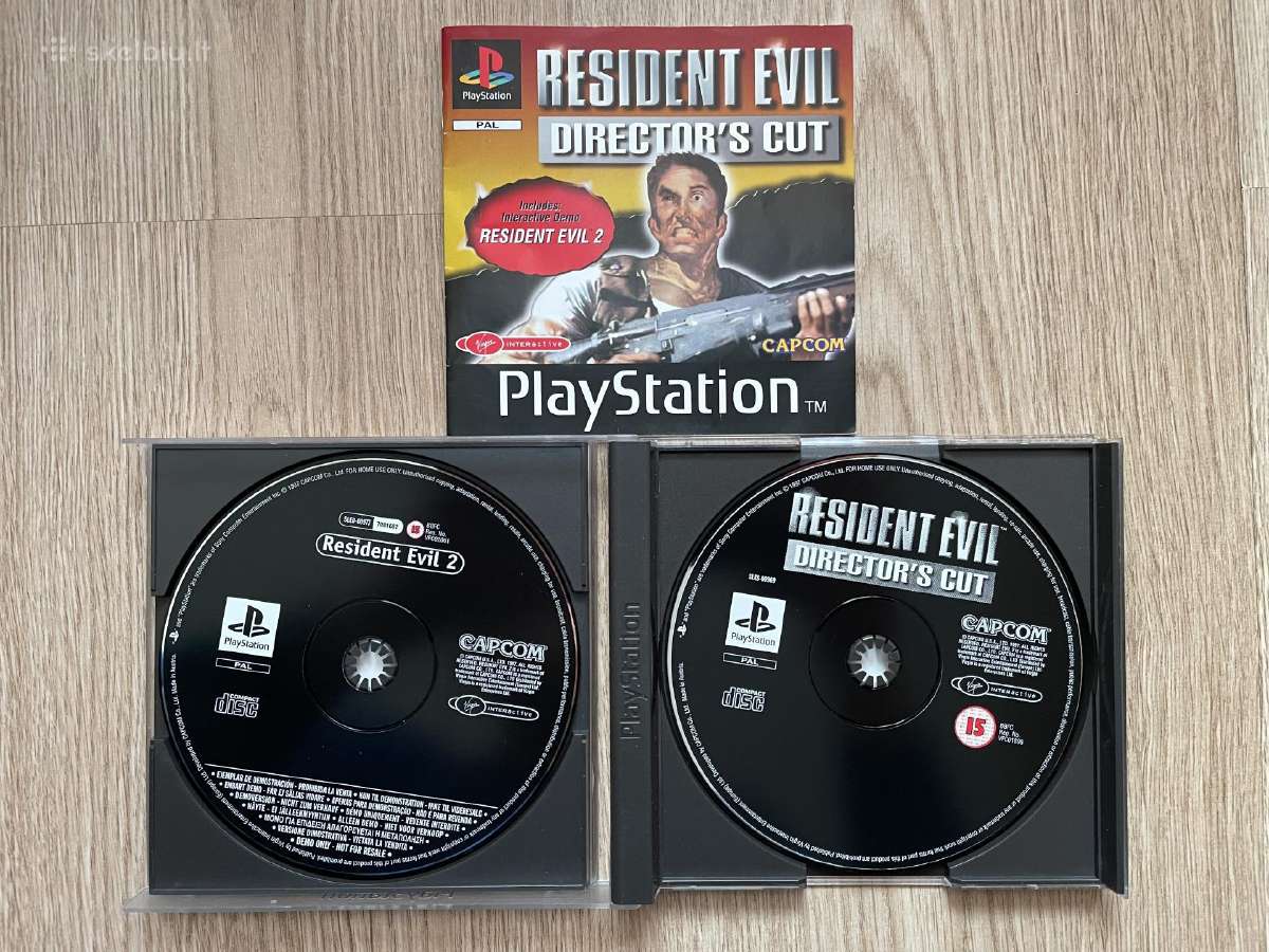 Resident evil director's cut Ps1, Ps2, PS3 - nuotraukos Nr. 3