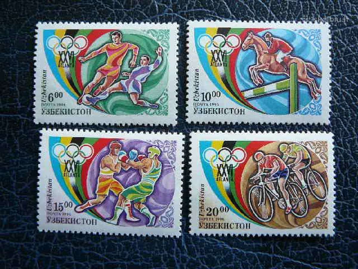 Olimpines Uzbekija 1996 Mnh uzb120