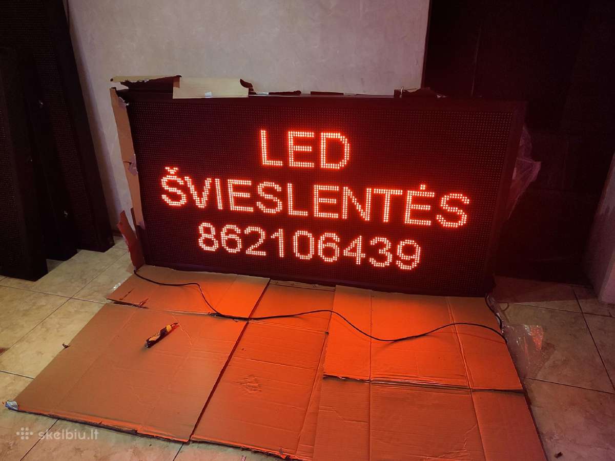 LED švieslentės mažiausia kaina Lietuvoje!