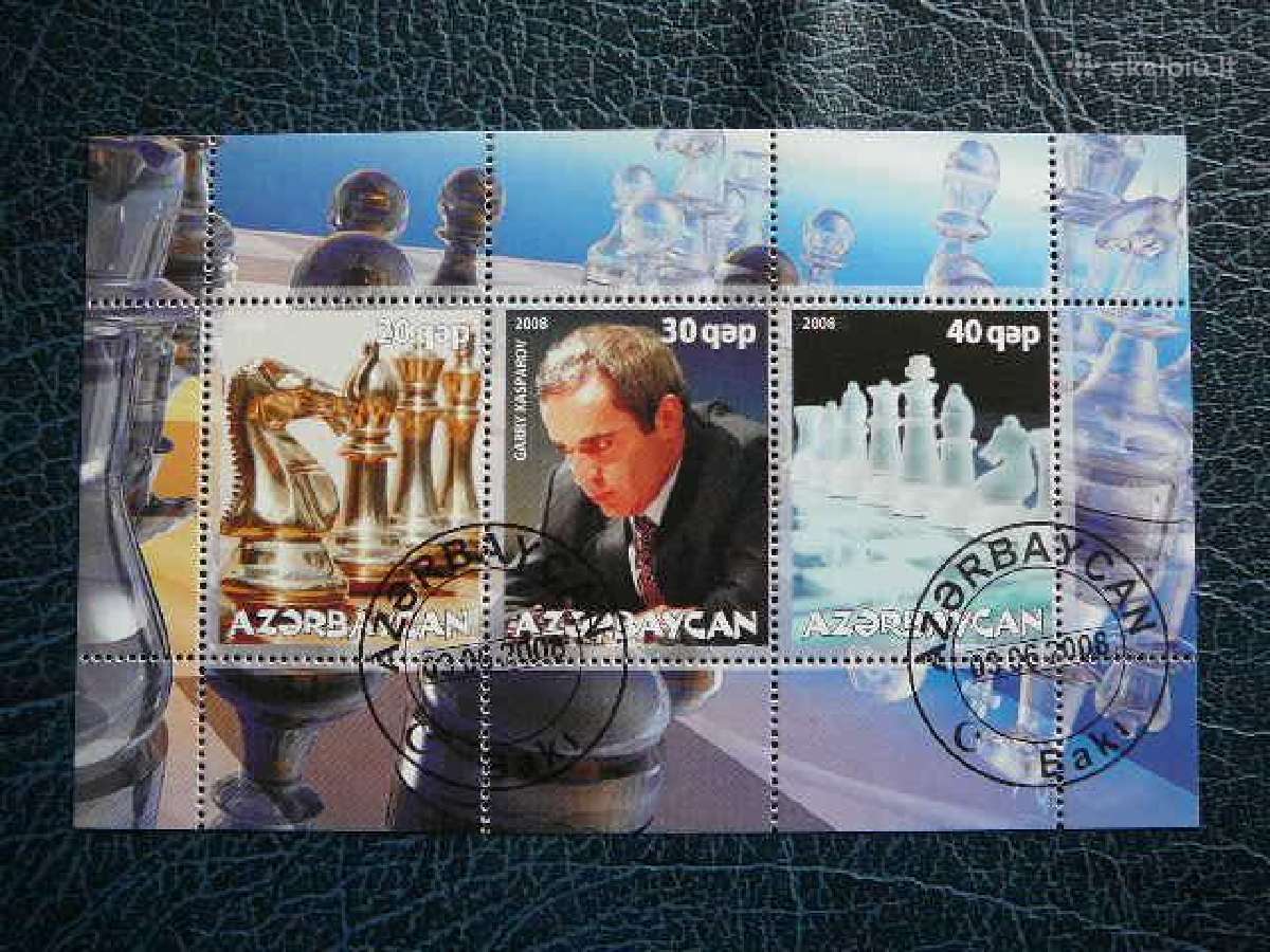 Sachmatai G. Kasparovas Azerbaidzanas 2008 az449a