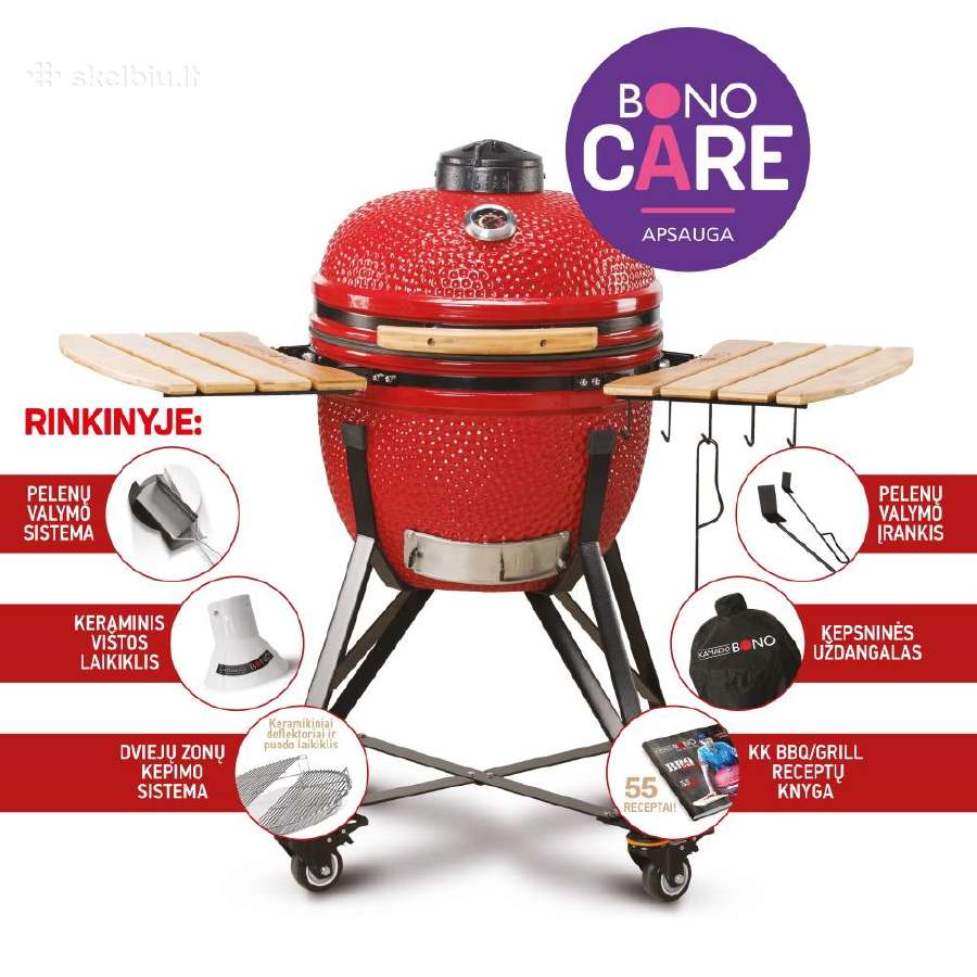 Naujos Kamado Bono kepsninės - nuotraukos Nr. 4