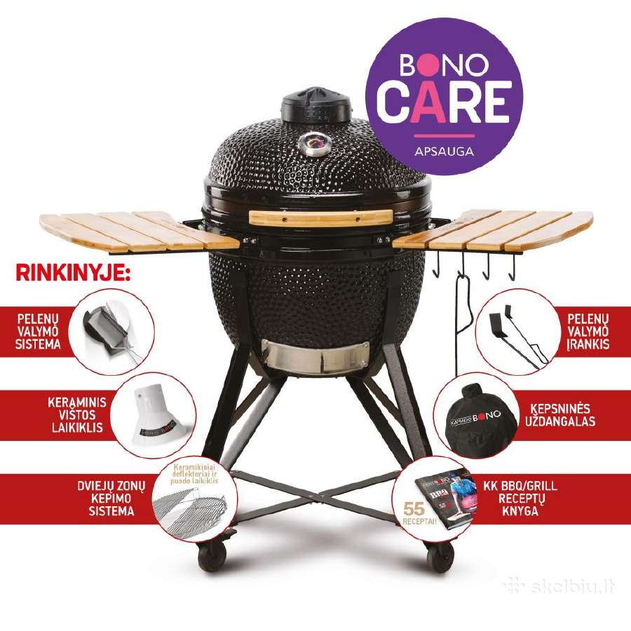 Naujos Kamado Bono kepsninės - nuotraukos Nr. 5