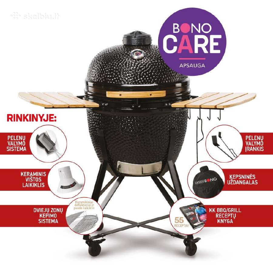 Naujos Kamado Bono kepsninės - nuotraukos Nr. 7