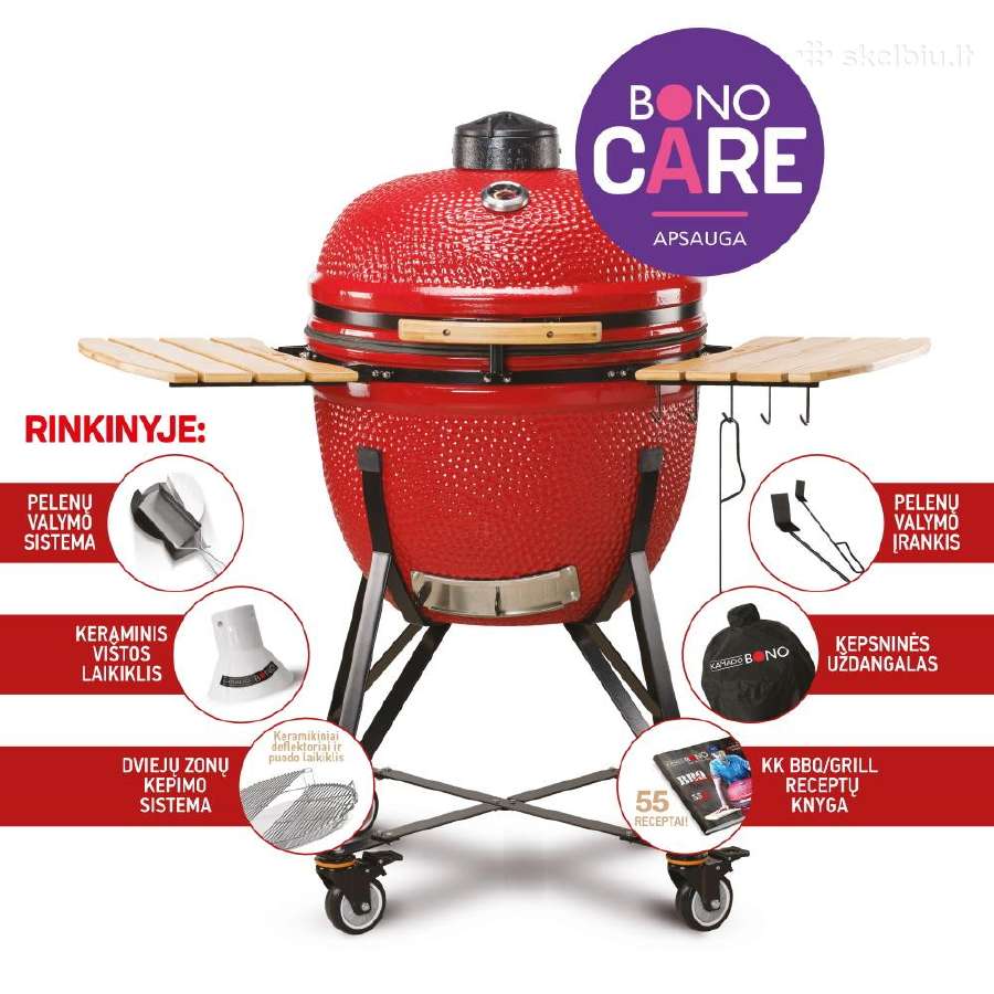 Naujos Kamado Bono kepsninės - nuotraukos Nr. 8