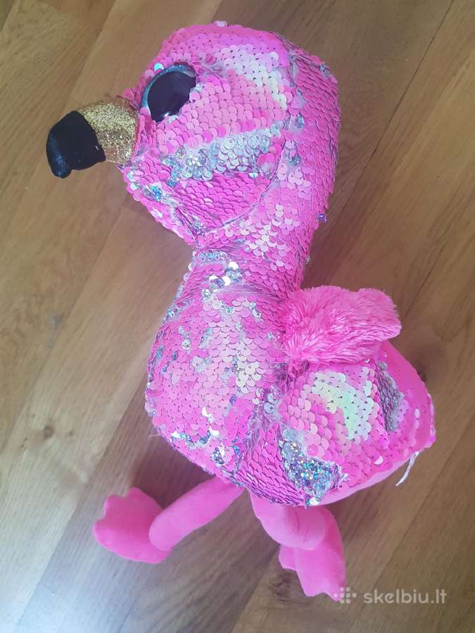 Flamingas žaislas kūdikiams - nuotraukos Nr. 3