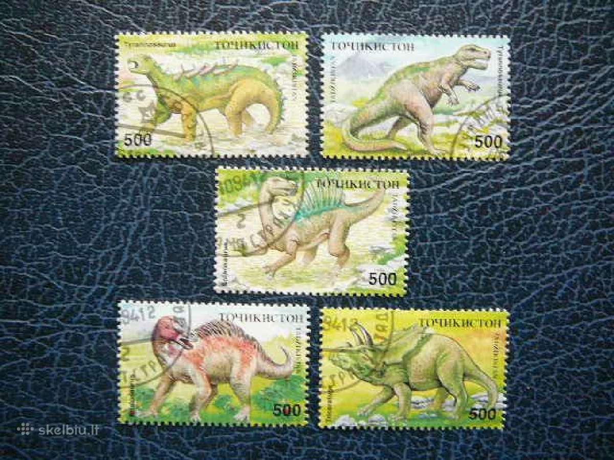 Dinozaurai Tadzikistanas 1994 antsp. td50