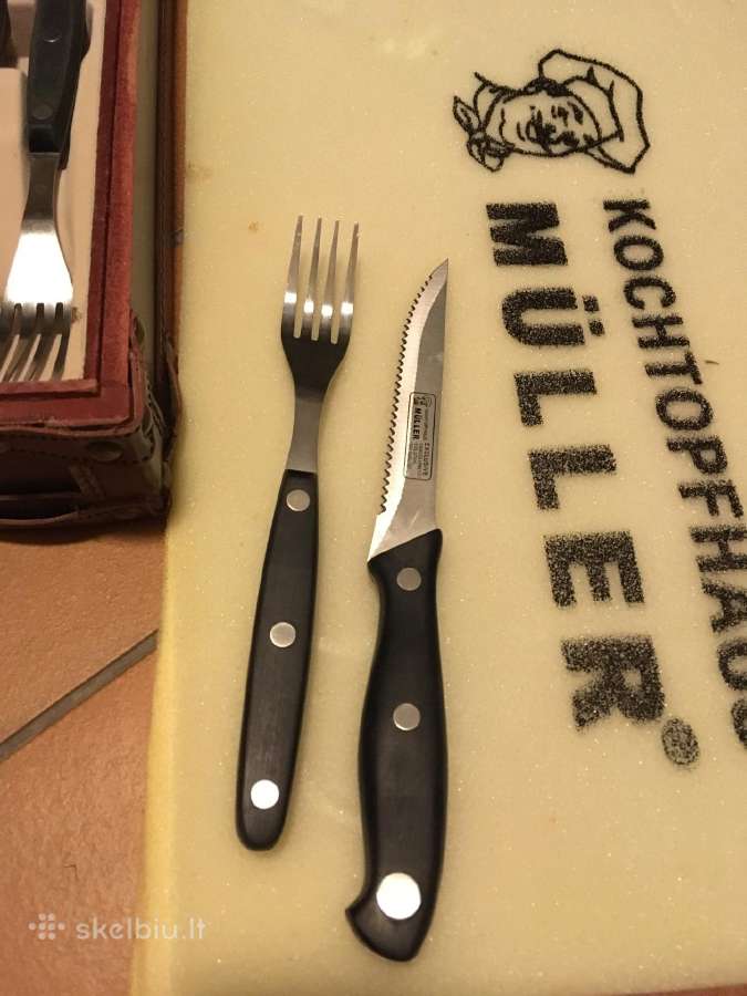 Kochtopfaus Muller peilių ir stalo įrank rinkinys - nuotraukos Nr. 4