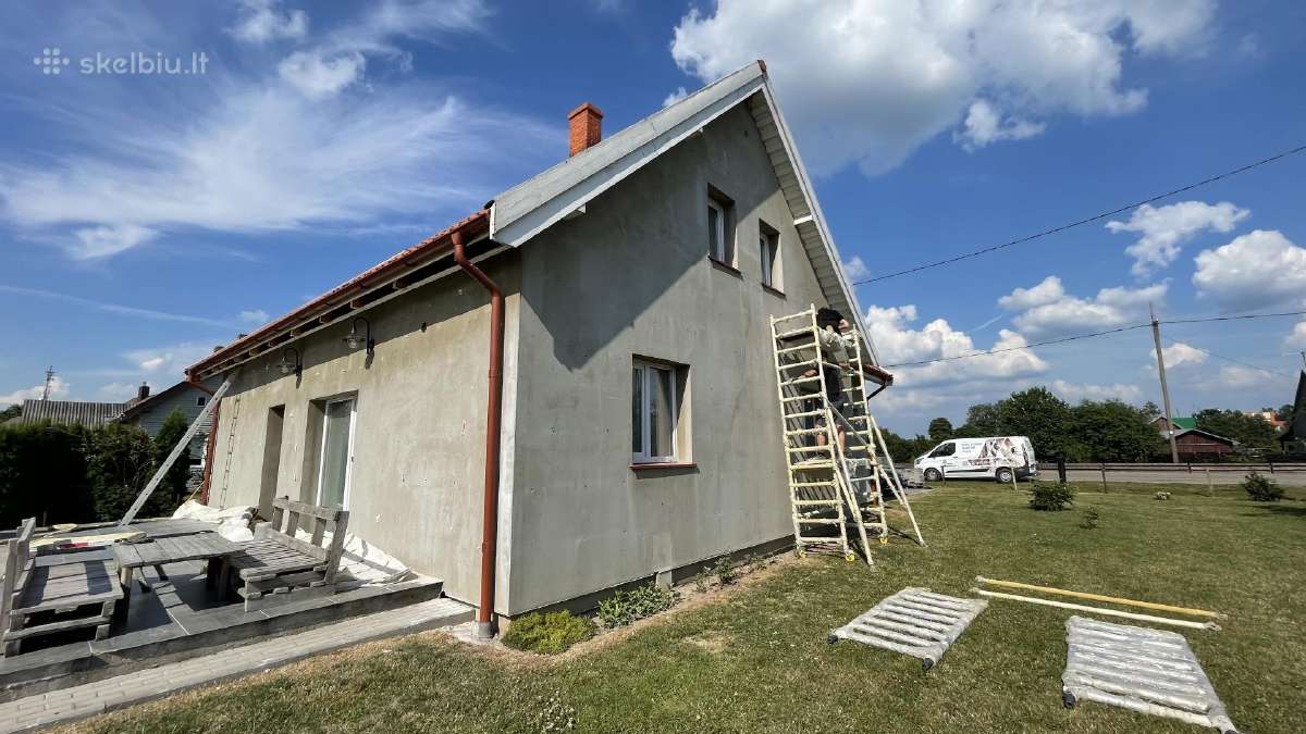 Tarpsienio Šiltinimas Valome oro tarpus perdangas. - nuotraukos Nr. 21