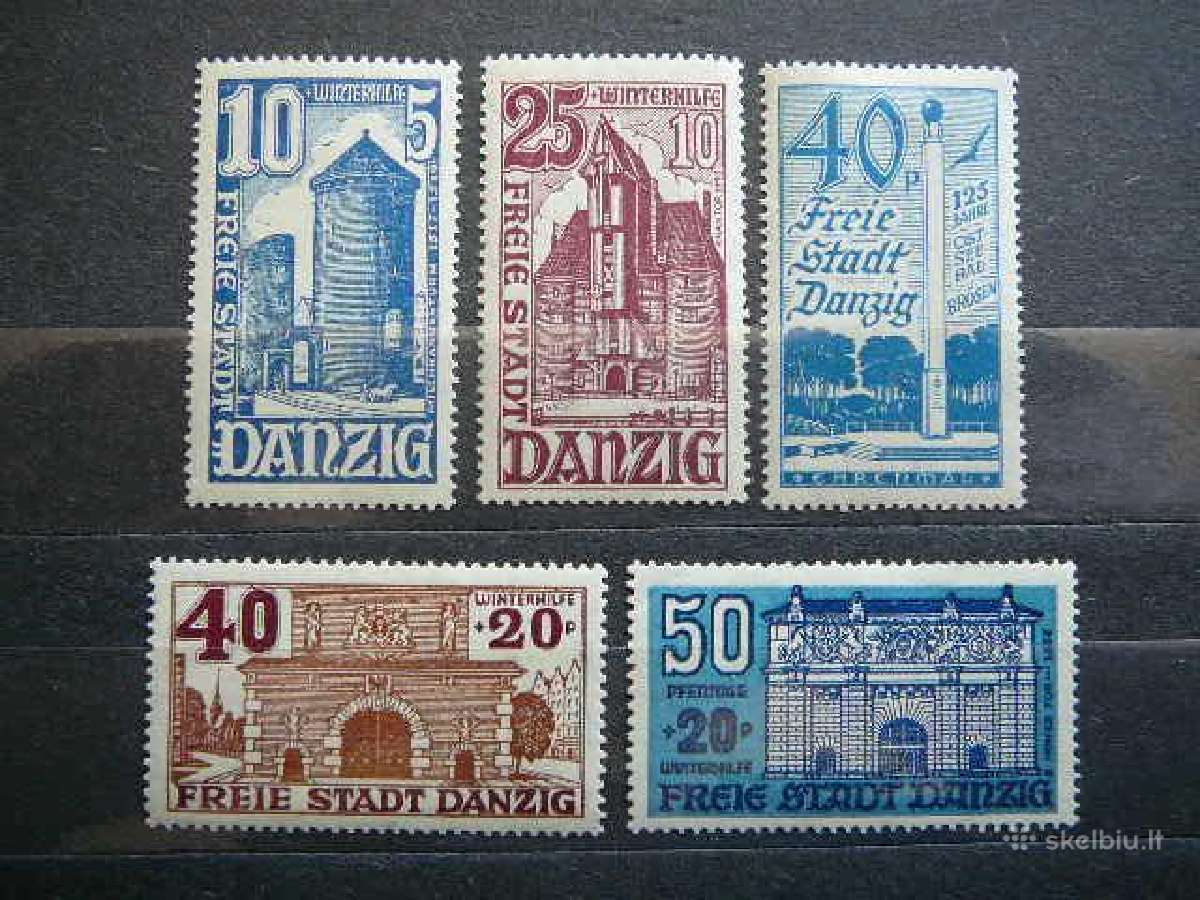 Dancigas Architektura Vokietija 1936 Mlh dng262s