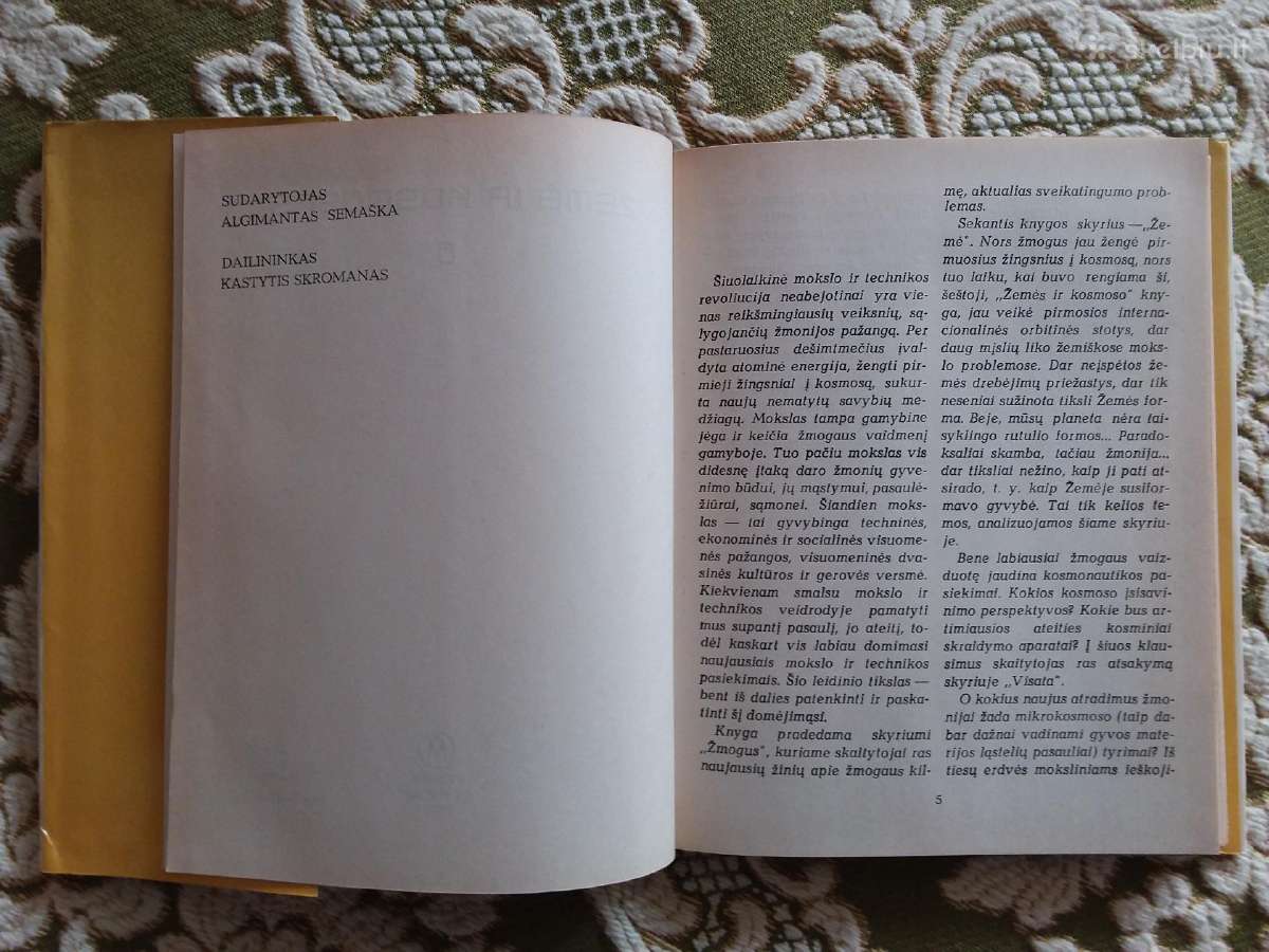 Žemė ir kosmosas Algimantas Semaška 1980 m. - nuotraukos Nr. 2