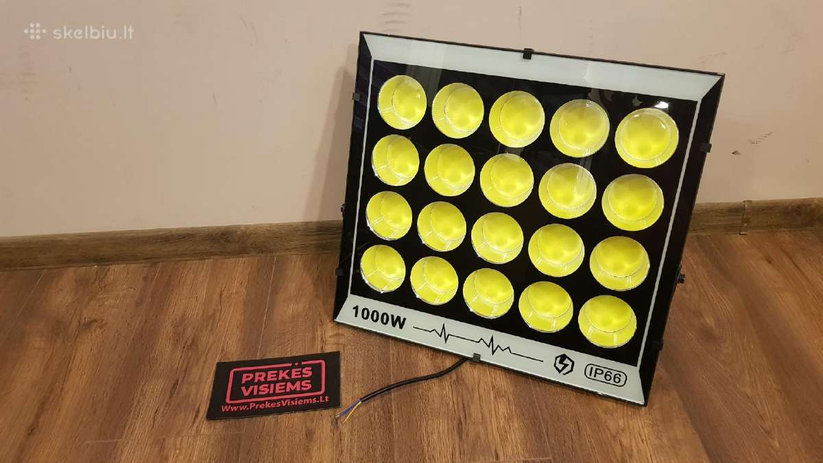 LED Lauko šviestuvas Pigiausiai! 10-1000w - nuotraukos Nr. 4