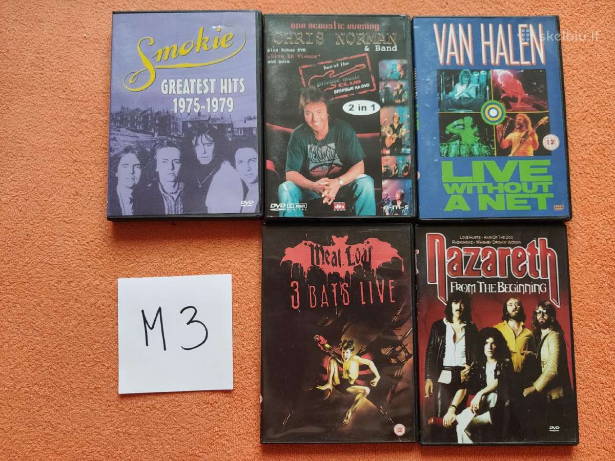 Išparduodami Dvd muzikiniai koncertai - I dalis - nuotraukos Nr. 5