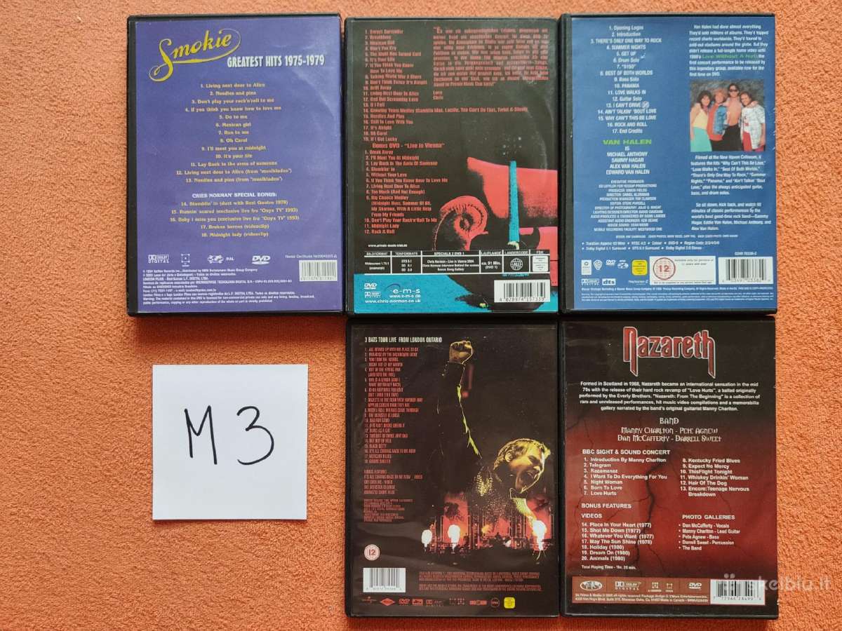 Išparduodami Dvd muzikiniai koncertai - I dalis - nuotraukos Nr. 6