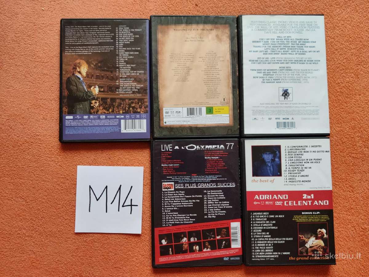 Išparduodami Dvd muzikiniai koncertai - II dalis - nuotraukos Nr. 8