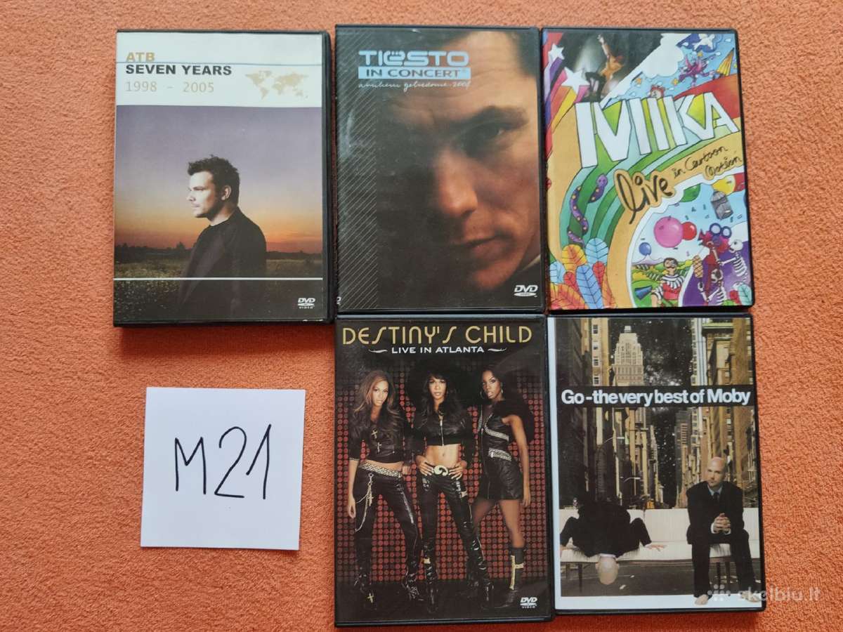 Išparduodami Dvd muzikiniai koncertai - III dalis