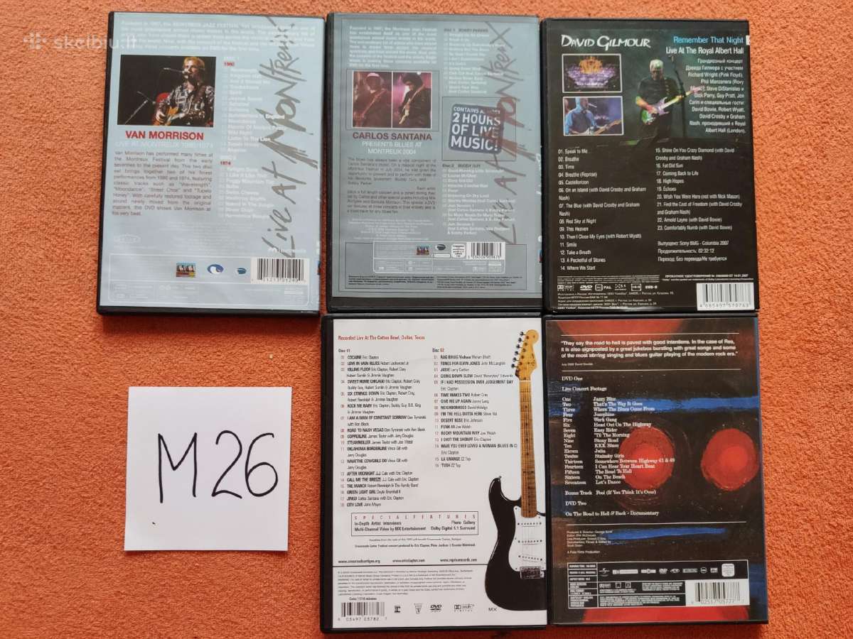 Išparduodami Dvd muzikiniai koncertai - III dalis - nuotraukos Nr. 12
