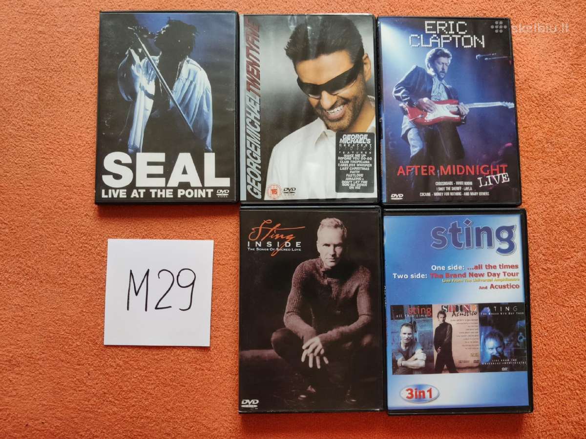 Išparduodami Dvd muzikiniai koncertai - III dalis - nuotraukos Nr. 17
