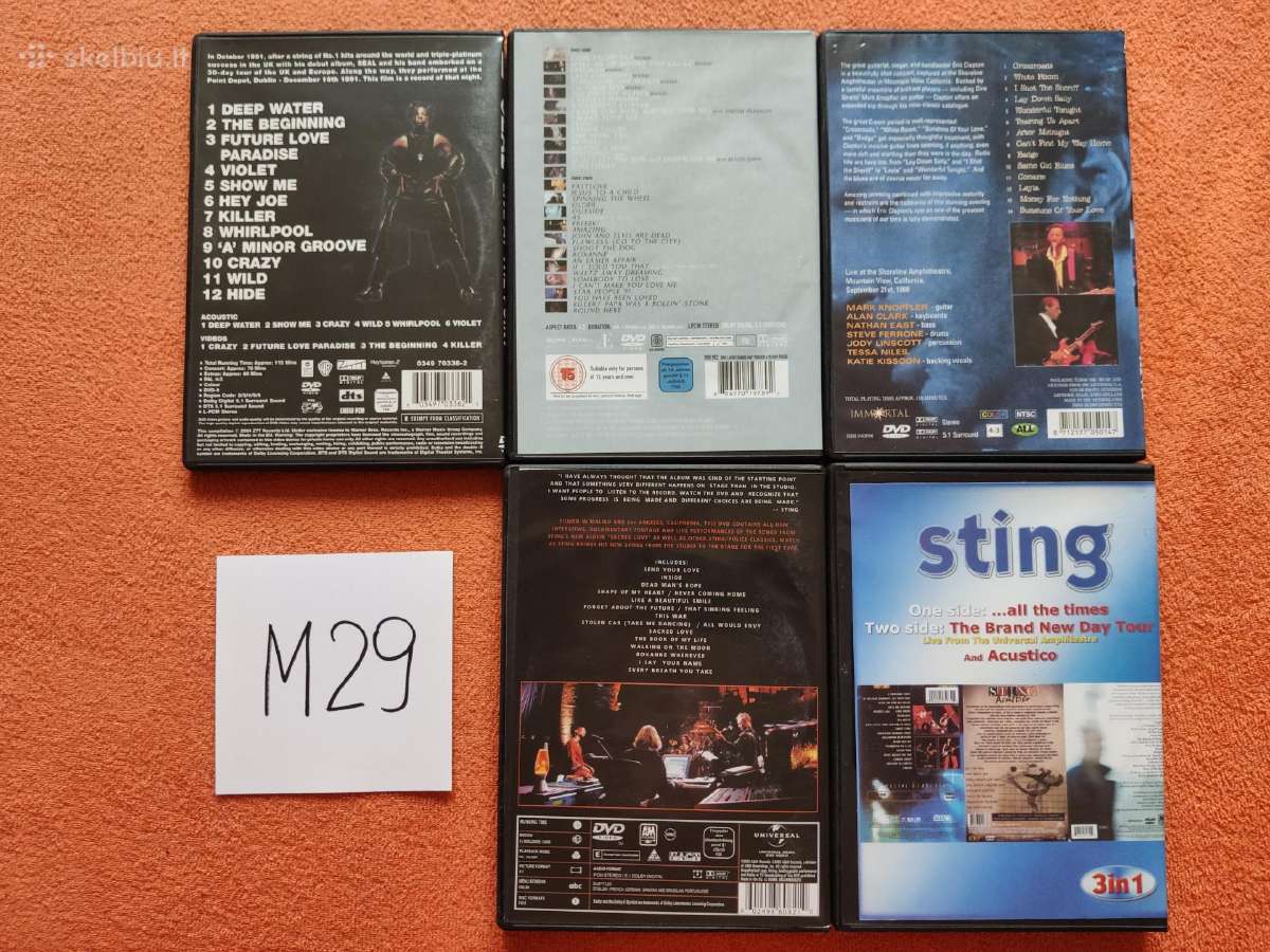 Išparduodami Dvd muzikiniai koncertai - III dalis - nuotraukos Nr. 18