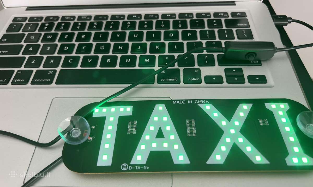 Taksi (Taxi) LED lentelė - nuotraukos Nr. 4